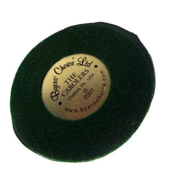 Dalmatian Byers Choice Carolers 2001  Fireman Puppy Dog Christmas Vintage - Picture 5 of 6